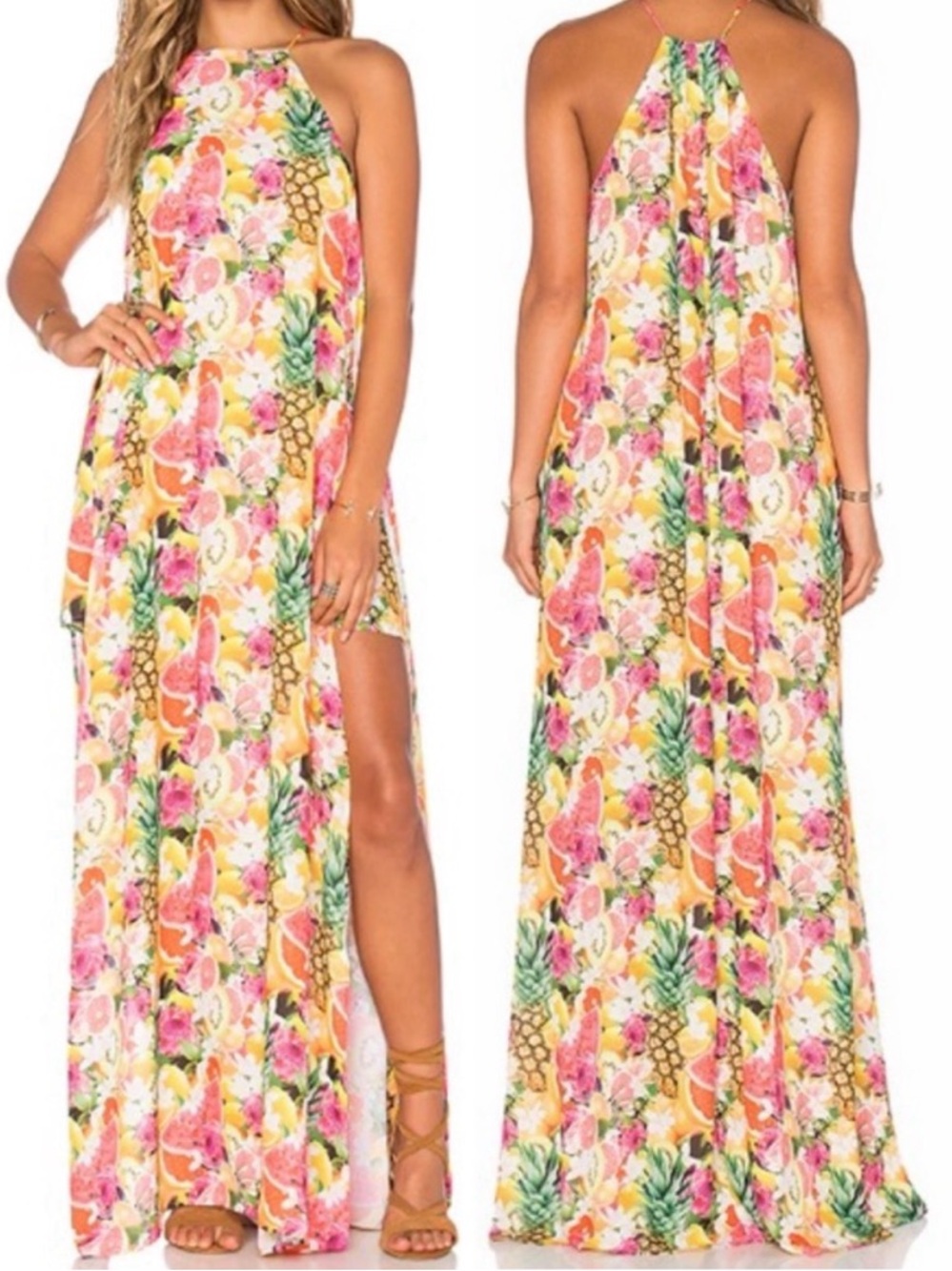 NWOT Show Me Your Mumu Bronte Maxi Dress - in Tutti Frutti